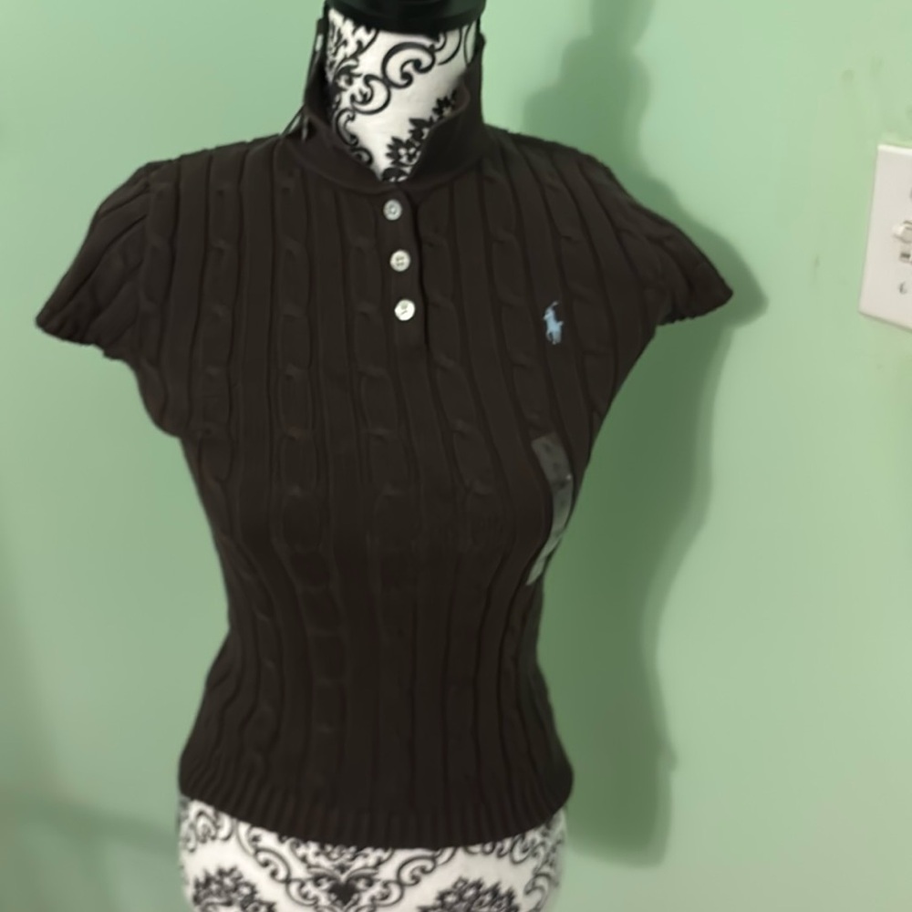 Ralph Lauren polo cableknit sweater
